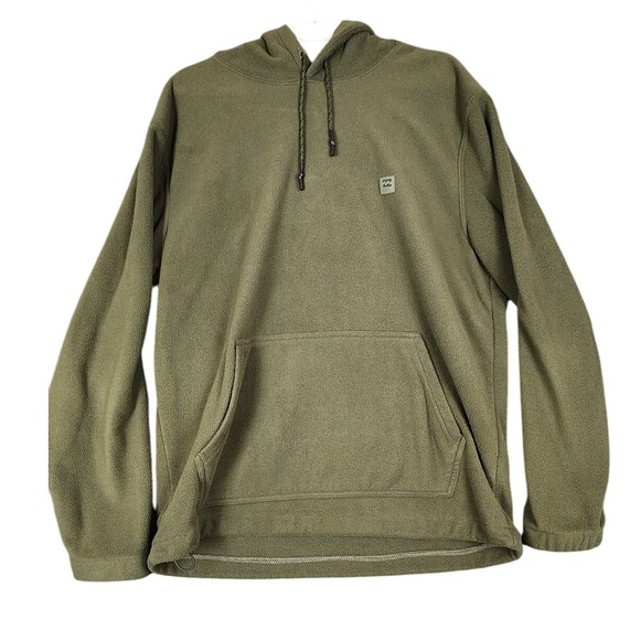 Billabong Other - Billabong Adventure Division Fleece Hoodie Mens XL Olive Green‎ Pullover